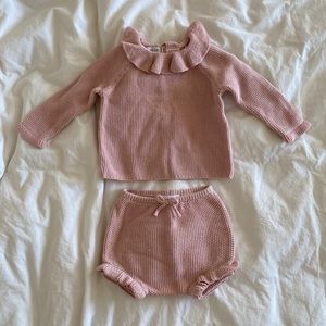 Zara knitted set